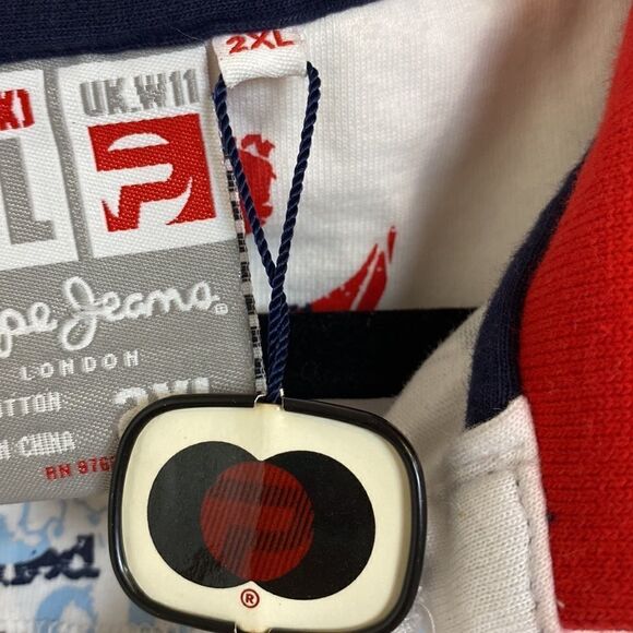 Pepe Jeans Short Sleeve Polo Shirt 2XL - Picture 3 of 8